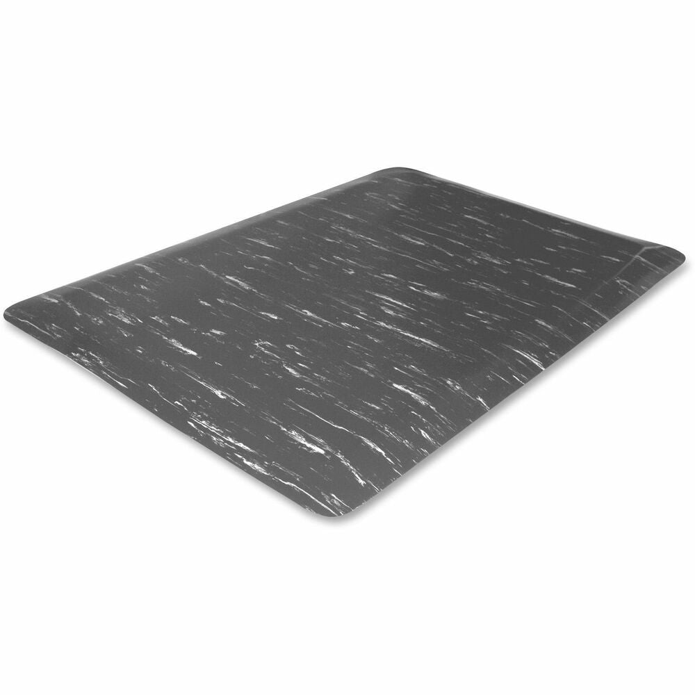 Image of Genuine Joe Mat,Anti-Fatigue,Marble Top,3'x5'x1/2",Gray Marble