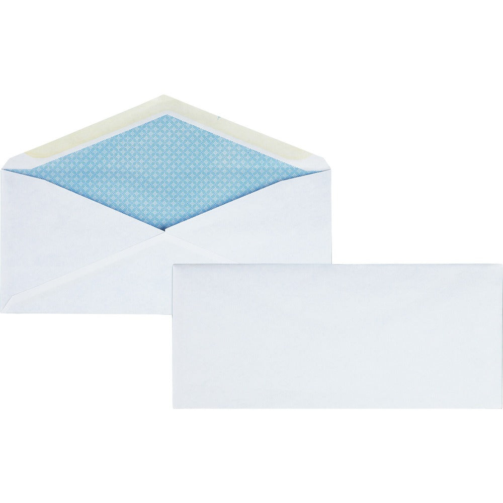Image of Business Source Security Regular Envelopes,No. 10,4-1/8"x9-1/2",500/BX,WE