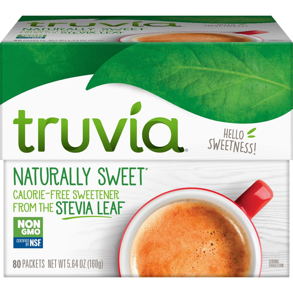 Image of Cargill (Truvia) Natural Sweetener, 1 Gram/Pk, 80/BX, White