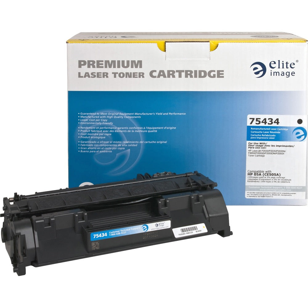 Image of Elite Image Toner Cartridge, 2,300 Page Yield, Black