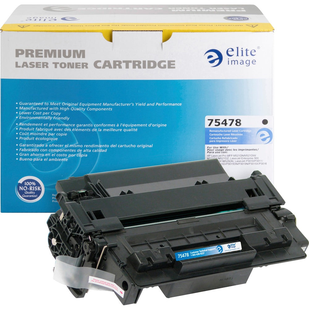 Image of Elite Image Toner Cartridge, 6,000 Page Yield, Black