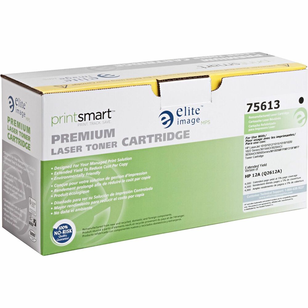 Image of Elite Image Toner Cartridge, 4000 Page Yield, Black