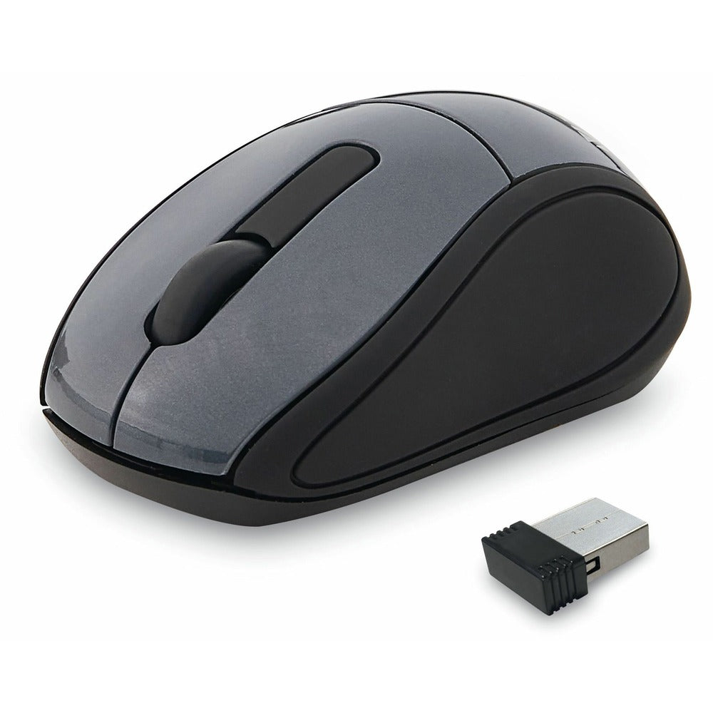 Image of Verbatim Mini Travel Mouse, Wireless, 2.0 USB, 2"x3"x1-1/4", Graphite