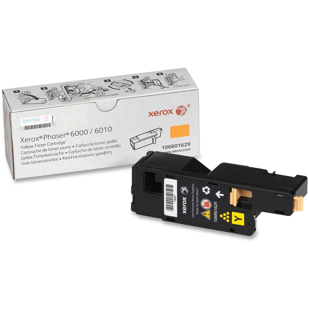 Image of Xerox Phaser 6010/Toner Cartridge, 1000 Page Yield, Yellow