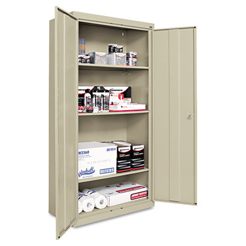 Image of Alera® Standard Assembled Storage Cabinet, 36w x 18d x 72h, Putty