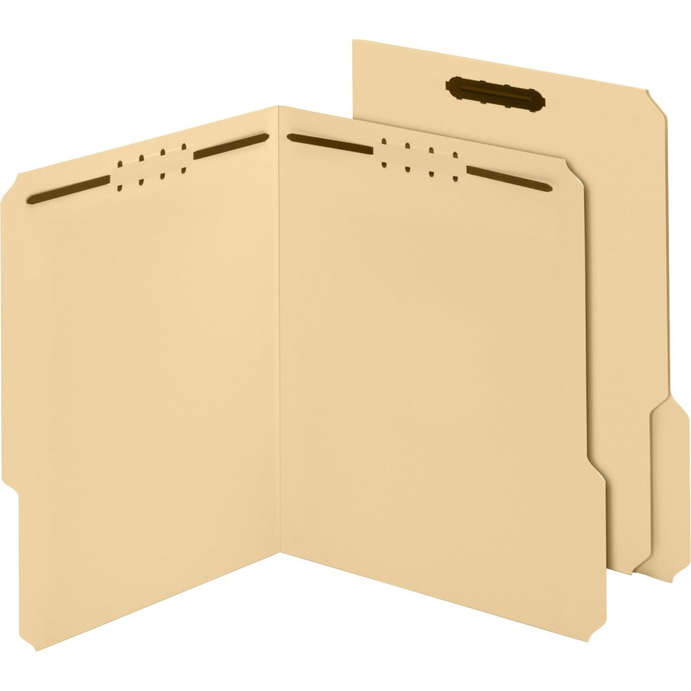 Image of Pendaflex Folders, 2-Fasteners, 11pt, 1/3 Cut, Ltr, 50/BX, Manila
