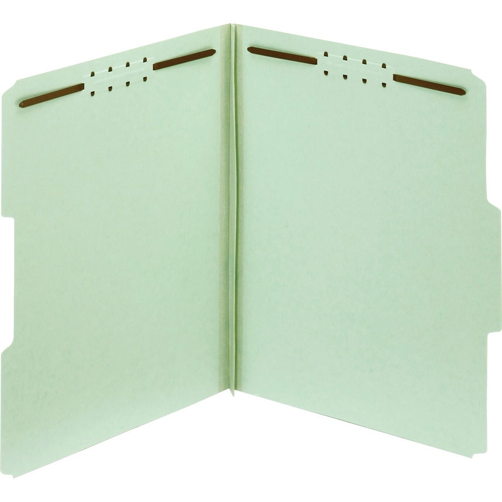 Image of Pendaflex PSBD Fastener Folders, 25pt, 1/3 Cut, Ltr, 2" Exp, 25/BX, GN