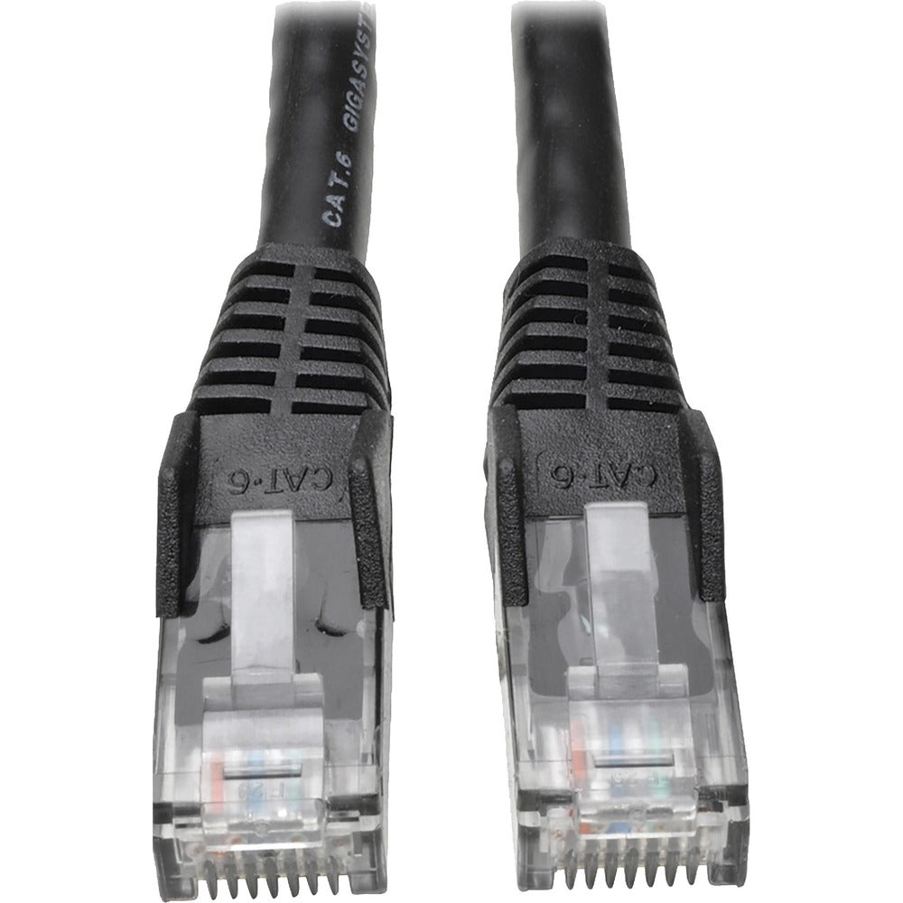 Image of Tripp Lite Patch Cable, Category 6, 24 Wire Gauge, 50'L, Black