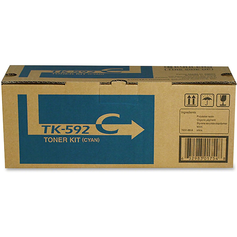 Image of Kyocera Toner Cartridge, f/FS-2026MFP, 5000 Page Yield, Cyan