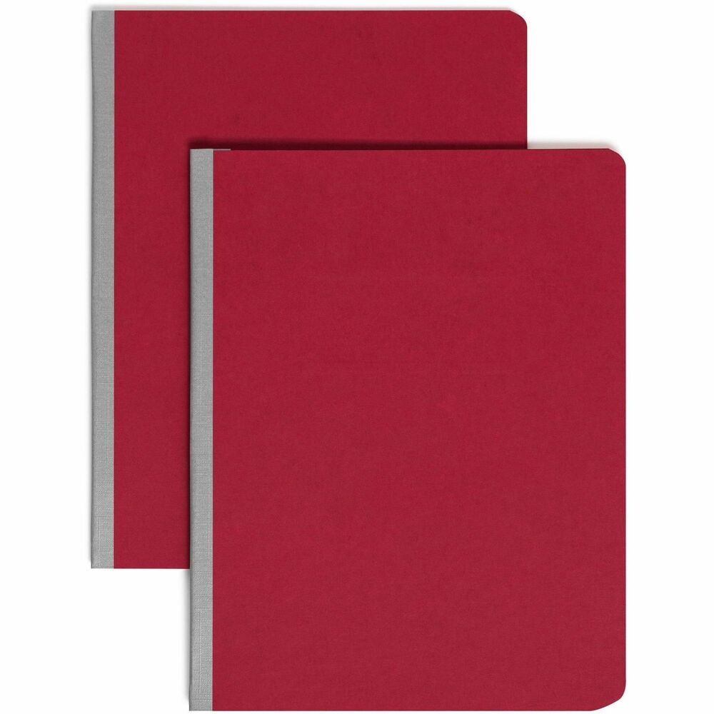 Image of Smead Report Cover, Pressboard, 3" Cap, 9-7/8"x12-3/8", Bright Red