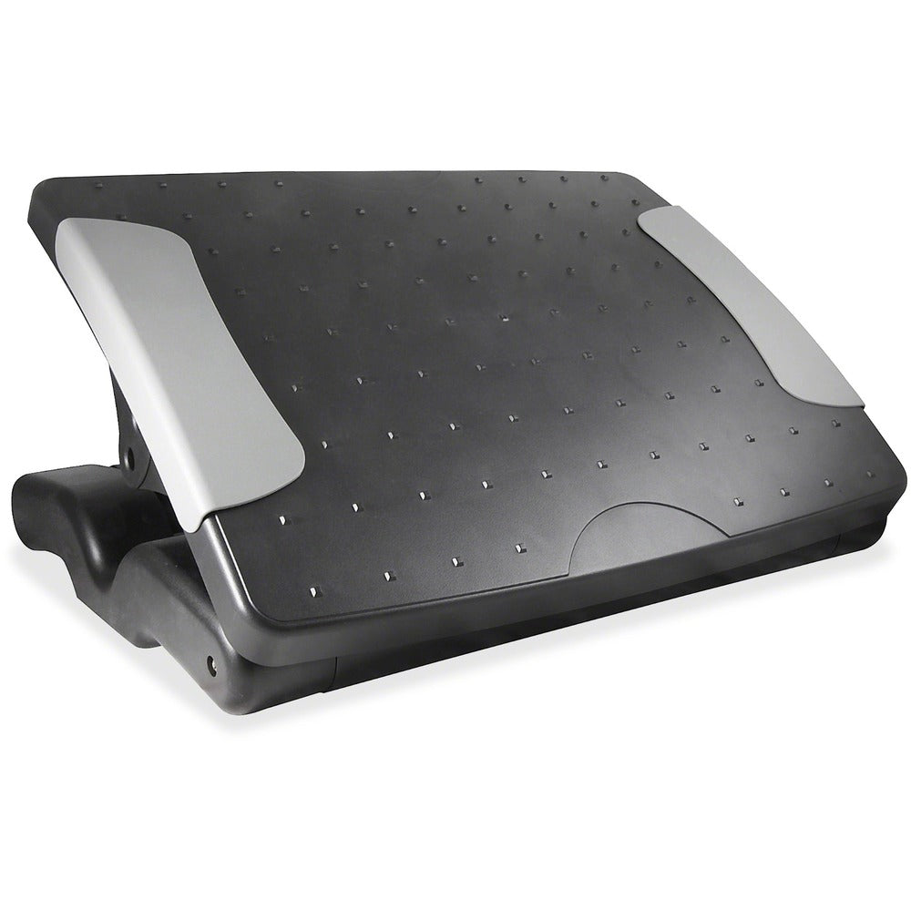 Image of Kantek Professional Adjustable Footrest, Ergonomic Design, Black