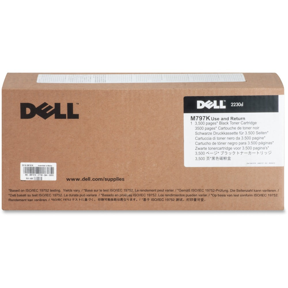 Image of Dell Computer Toner Cartridge, f/2230, 3500 Page Yield, BK