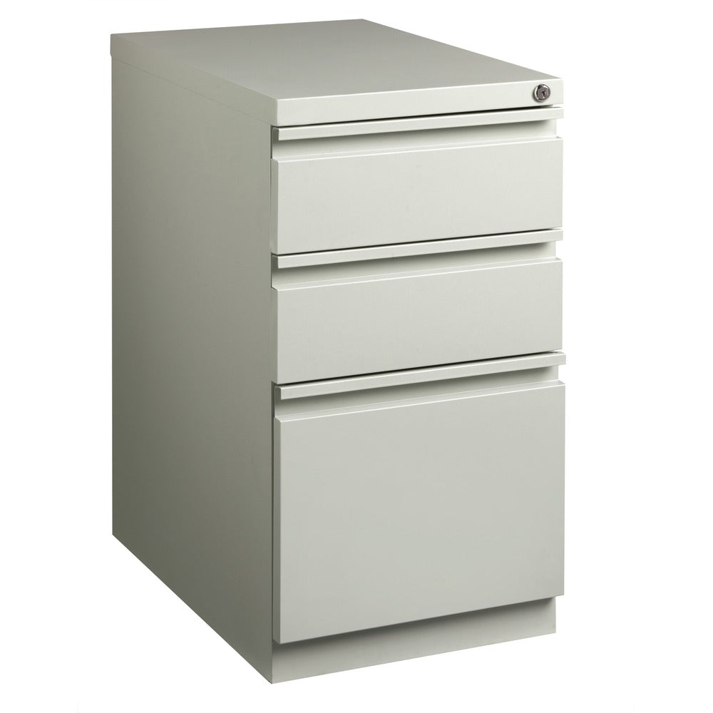 Image of Lorell Pedestal File, B/B/F, Mobile, 15"x22-7/8"x27-3/4", LGY
