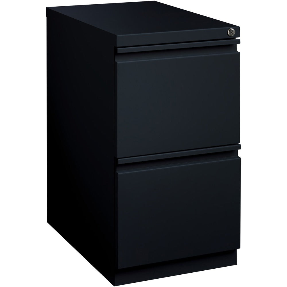 Image of Lorell Pedestal File, F/F, Mobile, 15"x22-7/8"x27-3/4", Black