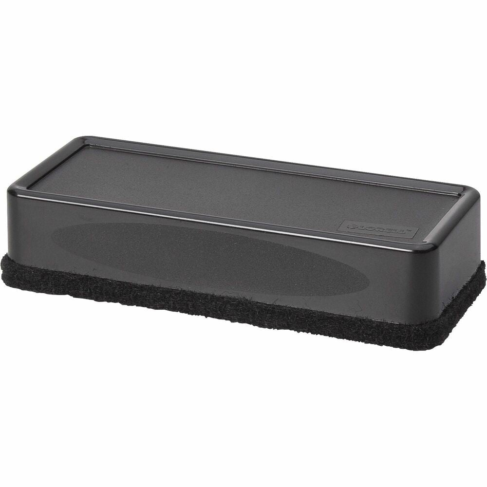 Image of Lorell Board Eraser,Dry-erase,Wool Felt,2-3/16"x5-3/16"x1-5/16",BK
