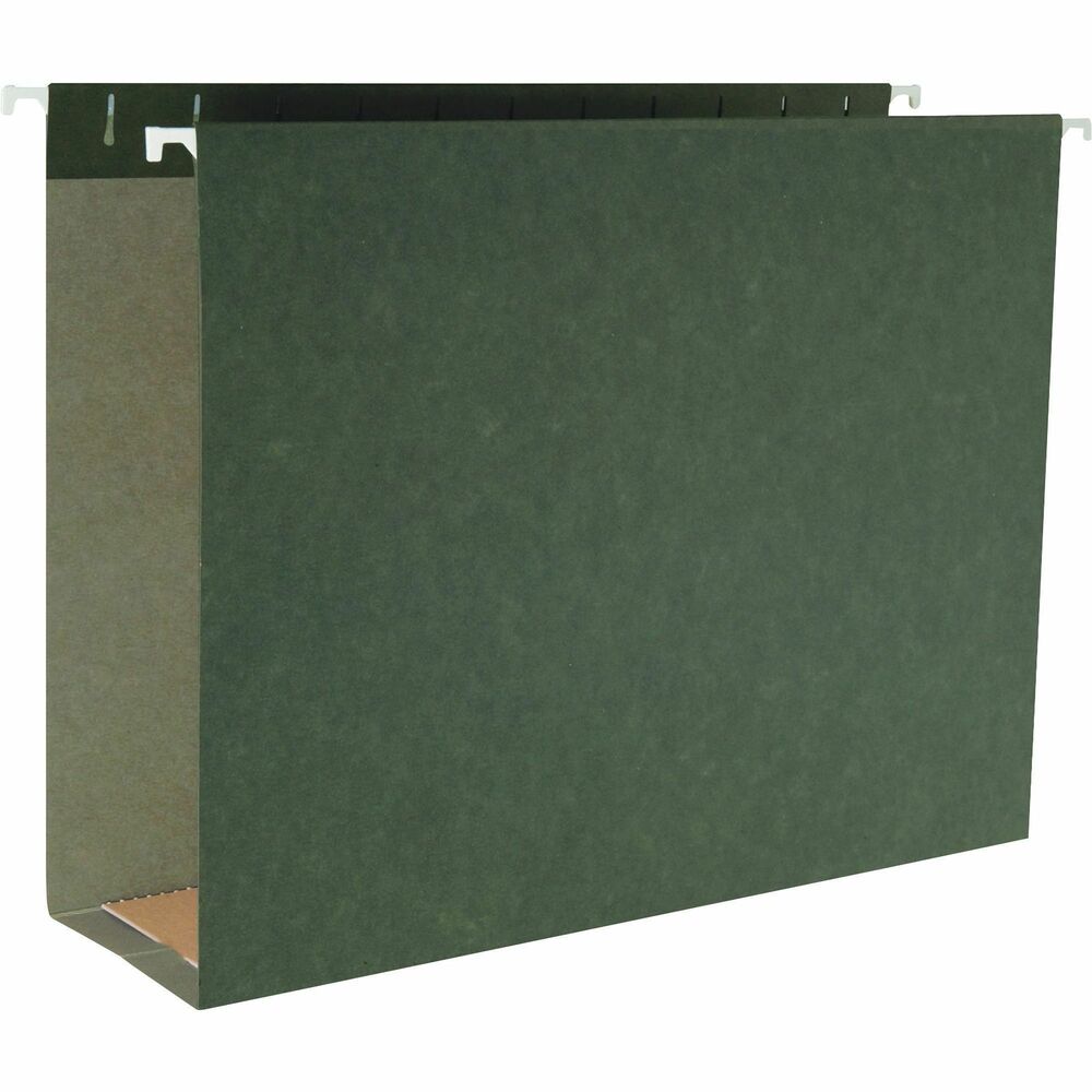 Image of Business Source Hanging File Folder, Legal, 1/5" Tab, 3" Exp, 25/BX, SDGN