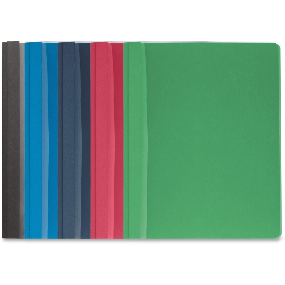 Image of Business Source Report Cover, Clear Front, Ltr, 1/2"/100 Sht Cap, 25/BX, AST