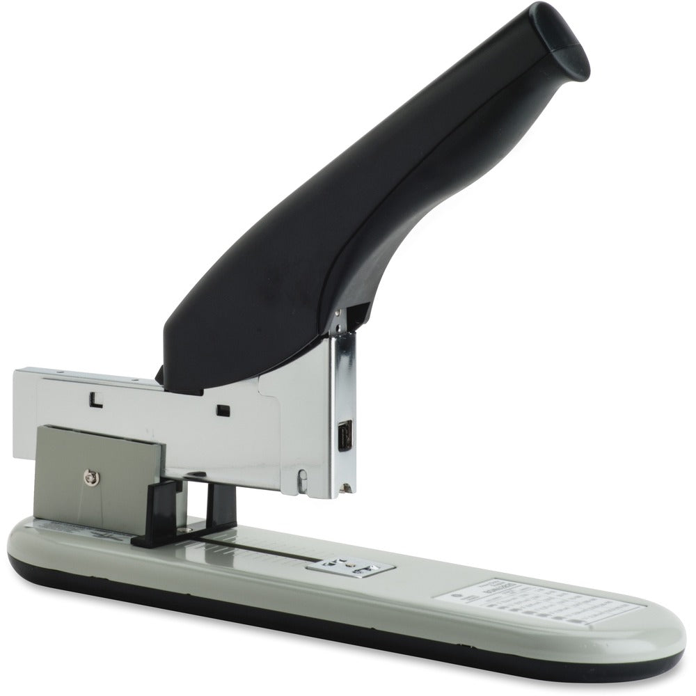 Image of Business Source Heavy-Duty Stapler, 220 Shts Cap., Putty/Black