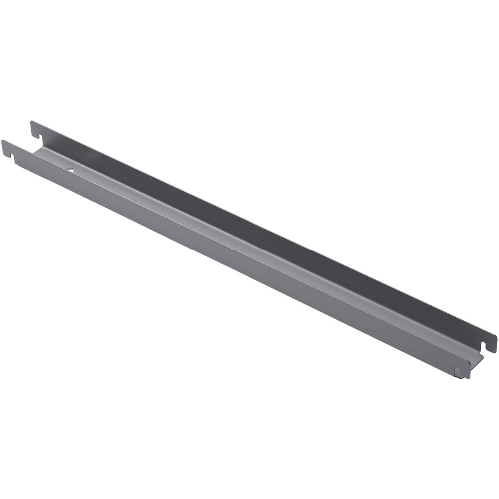 Image of Lorell Rail Kit,f/Lateral Files,Front-to-Back,4/BX,Platinum Gray
