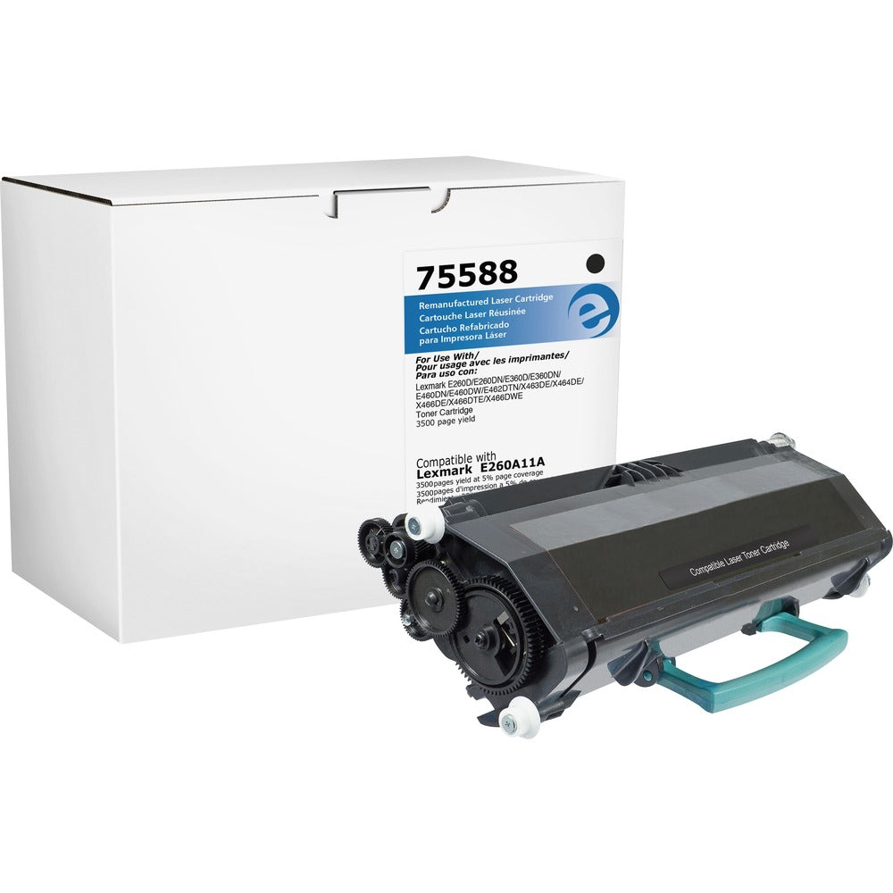 Image of Elite Image Toner Cartridge, 3,500 Page Yield, Black