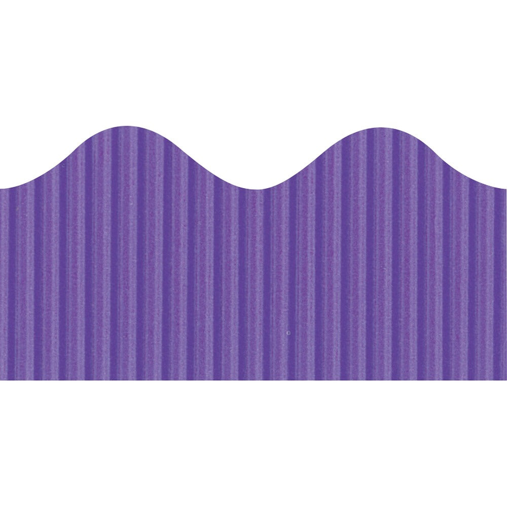 Image of Pacon Decorative Border, 2-1/4"x50', Deep Purple