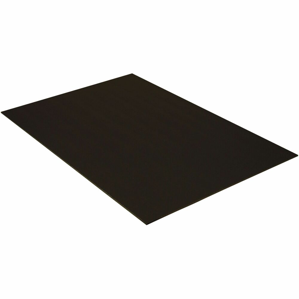 Image of Pacon Foam Board, 20"x30", 3/16" Thick, 10/CT, Black On Black