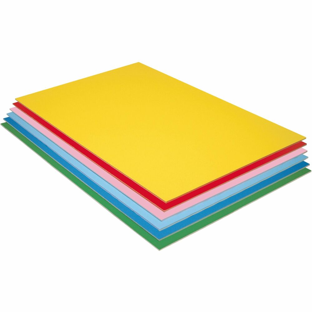 Image of Pacon Foam Board, 20"x30", 3/16" Thick, 12/CT, Assorted