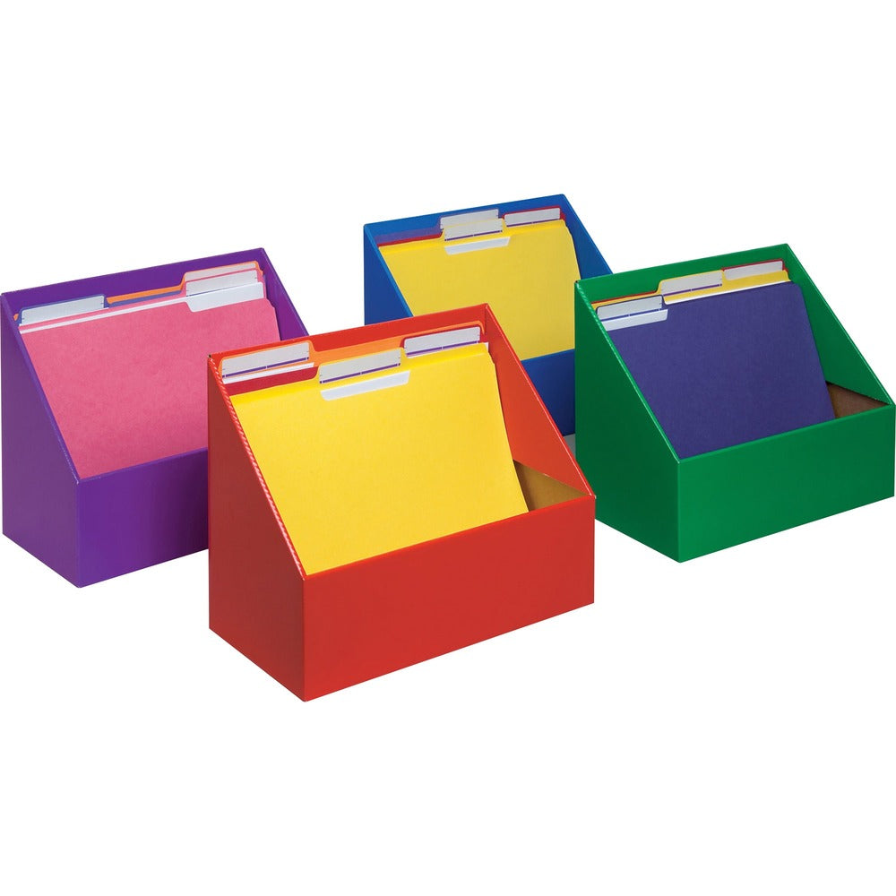 Image of Pacon Folder Holder Assortment, 9-5/8"x11-3/4"x5-3/4", 4/ST, AST