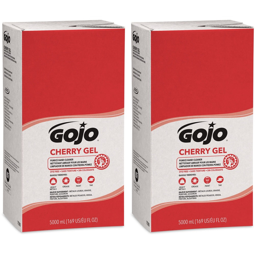 Image of Gojo Hand Cleaner Refill, For Pro TDX 5000, 5000ml, 2/CT, Red