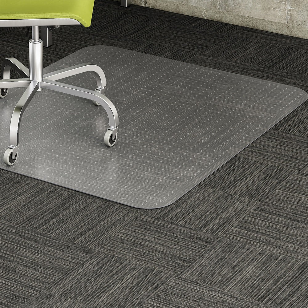 Image of Lorell Chairmat, Low Pile, Rectangular, 46"x60", Clear