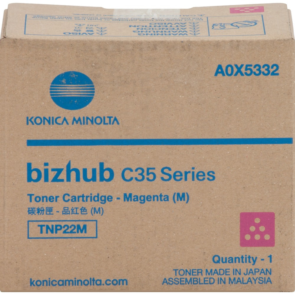 Image of Konica Minolta Toner Cartridge, f/C35/C35P, 4,600 Page Yield, Magenta