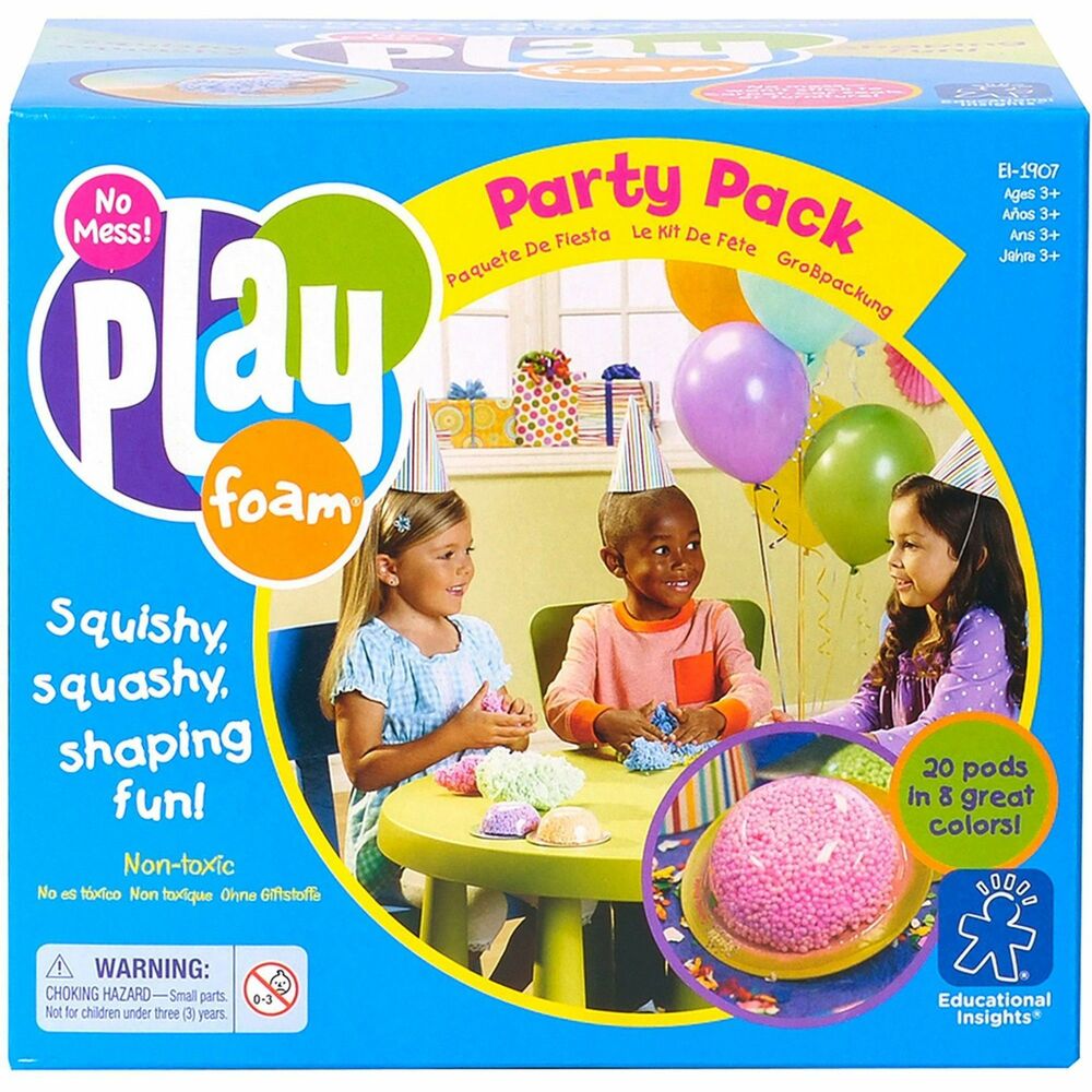 Image of Educational Insights Inc Playfoam Combo Pack, 20/PK, Assorted