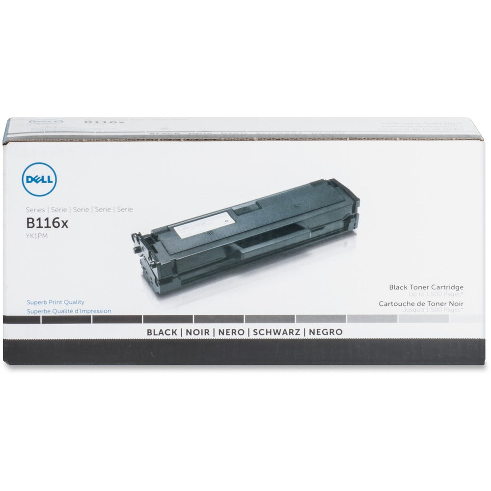 Image of Dell Computer Toner Cartridge, f/1160/1165, 1500 Page Yield, BK