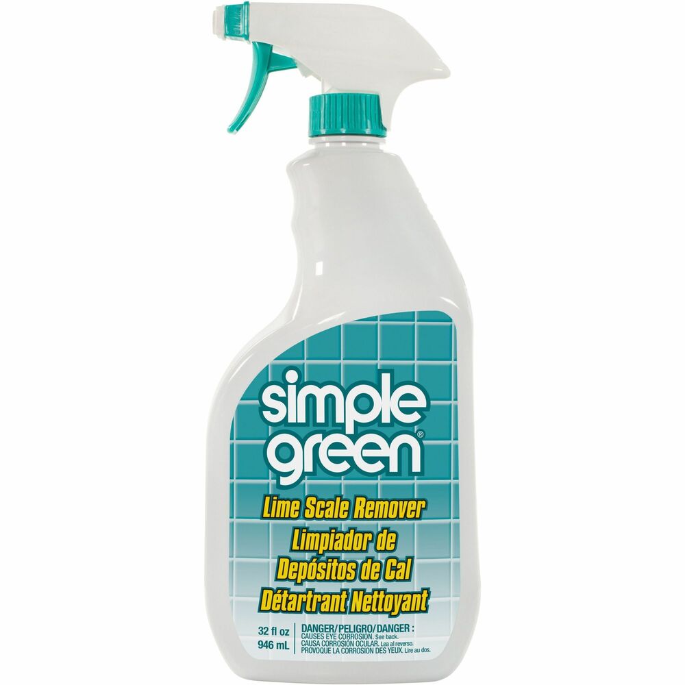 Image of Simple Green Lime Scale Remover,Spray,32oz,White