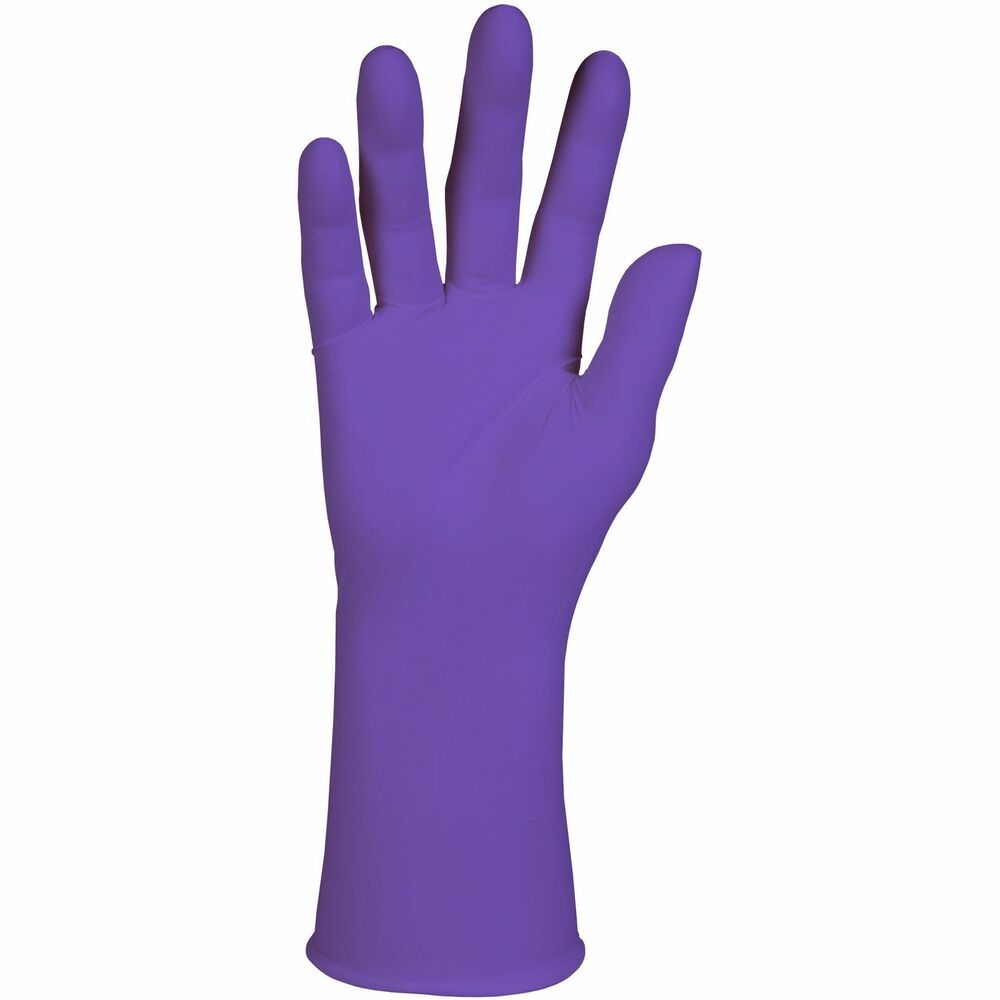 Image of Kimberly-Clark Professional Exam Gloves, Nitrile, 6mil, Med, 50/Box, 10BX/CT, PE