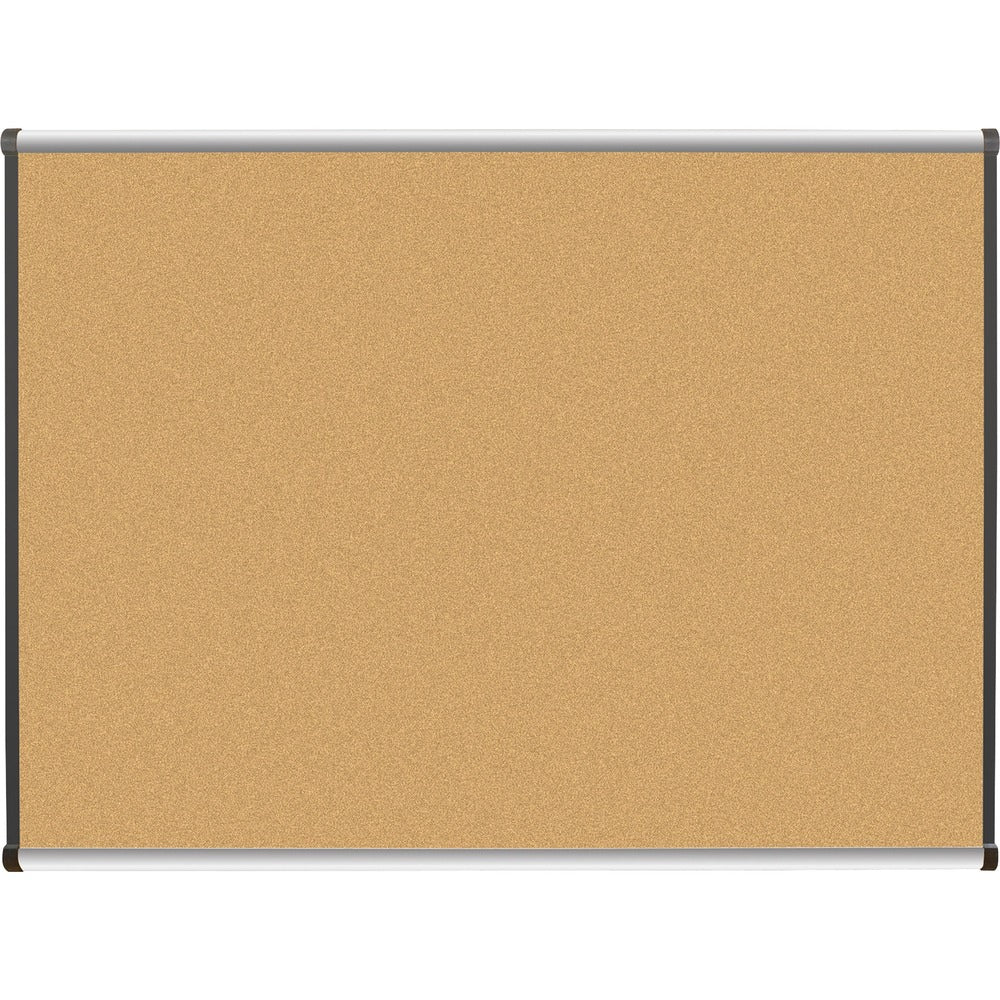 Image of Lorell Natural Cork Board, 4'x3', Satin Finish