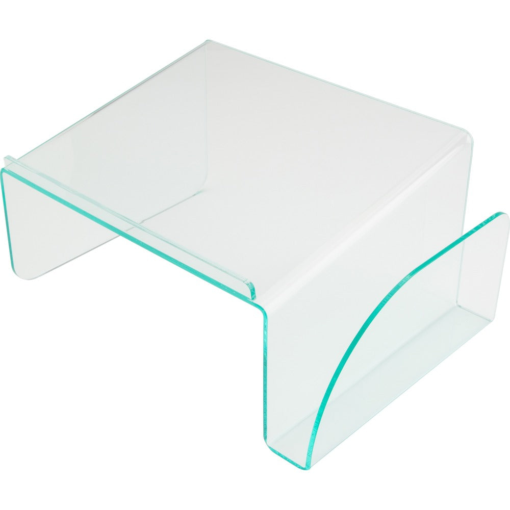 Image of Lorell Phone Stand, 11"x10"x5-1/2", Clear/Green