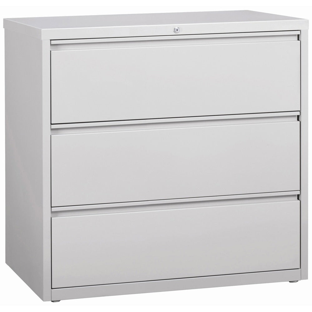 Image of Lorell Lateral File, 3DRW, 42"x18-5/8"x40-1/4", Lt Gray
