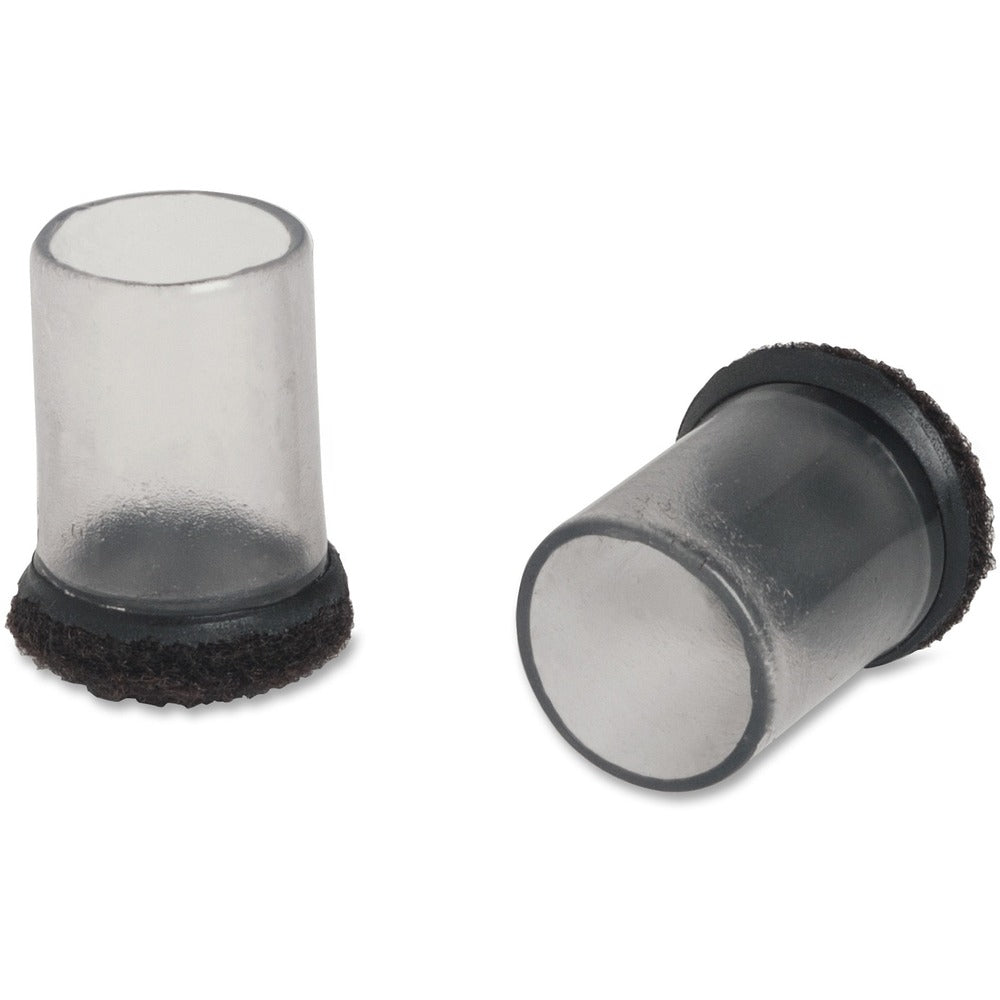 Image of Lorell Floor Protector,7/8"FlexSleeve,1-1/8"BaseDia,1-5/8"H,8/PK,CL