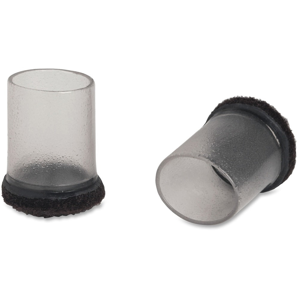 Image of Lorell Floor Protector,1-1/8"FlexSlve,1-3/8"BaseDia,1-7/8"H,8/PK,CL