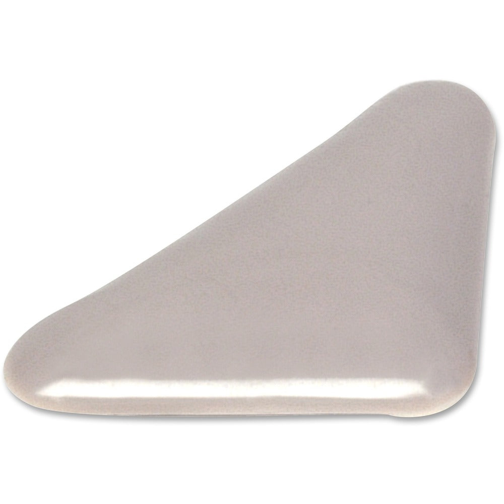 Image of Lorell File Cabinet Sliders, Triangle, 4/PK, Gray