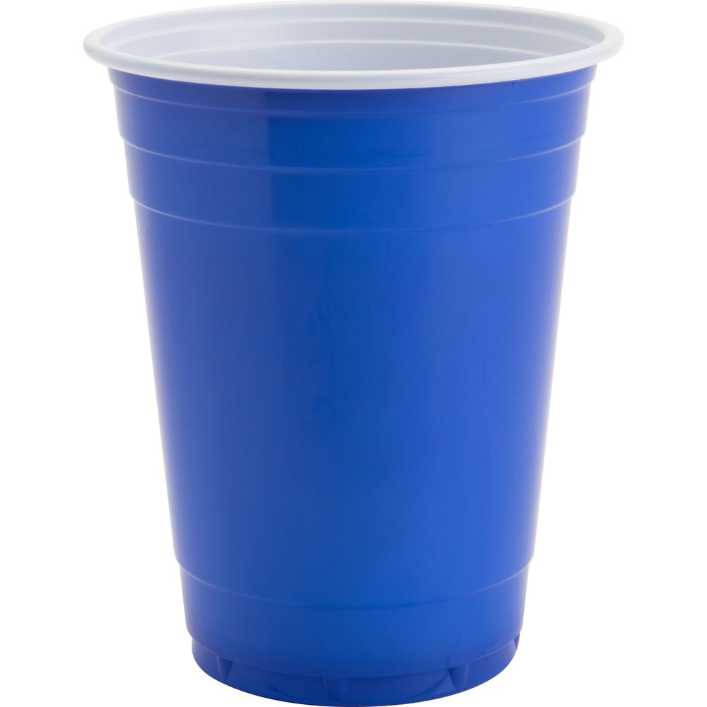 Image of Genuine Joe Party Cups, 16oz, 50/PK, Blue