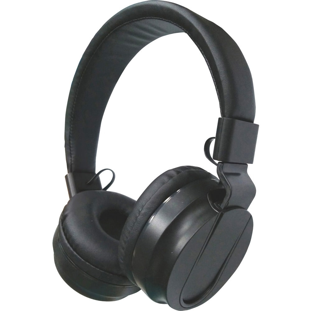 Image of Compucessory Headphones, Stereo, 3.9'L Cord, Black