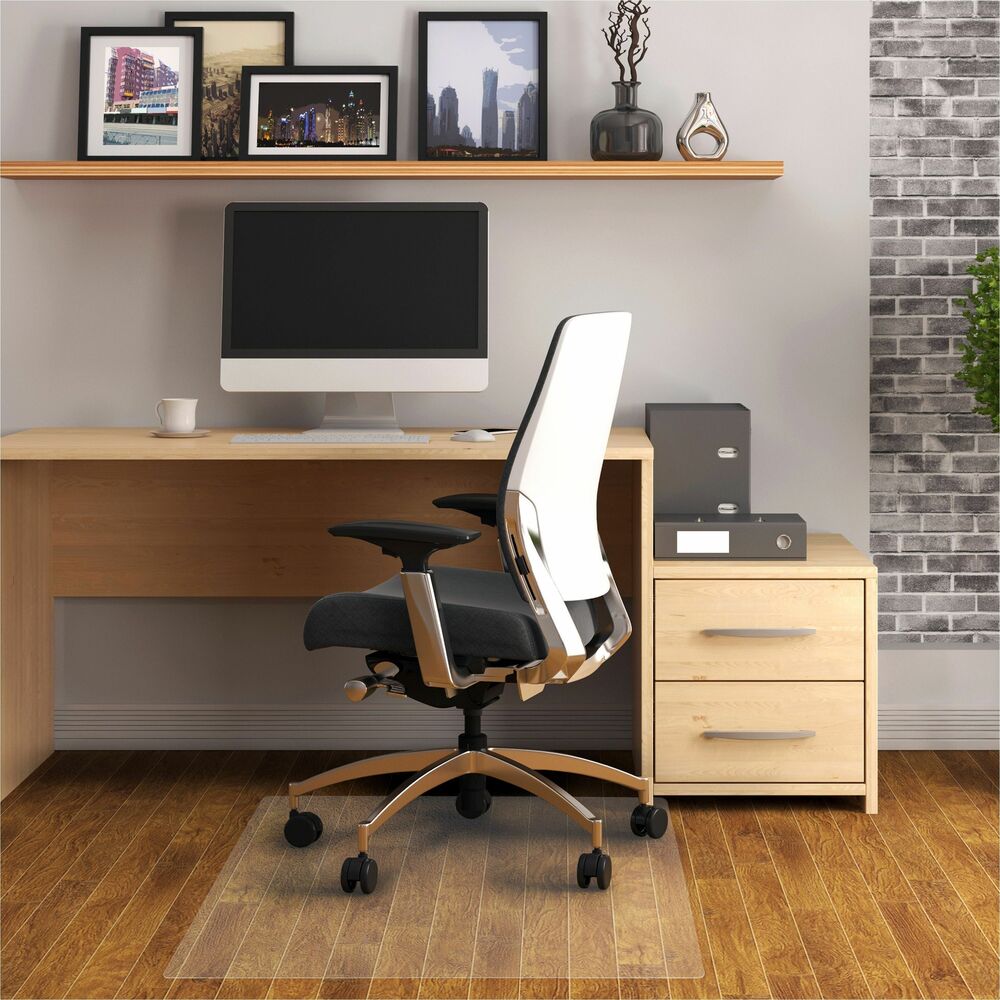Image of FloorTex Chair Mat, f/ Hard Floors, 48"Wx60"L, Clear