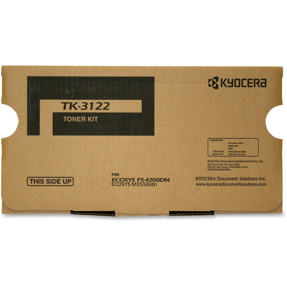 Image of Kyocera Toner Cartridge, 21,000 Page Yield, Black