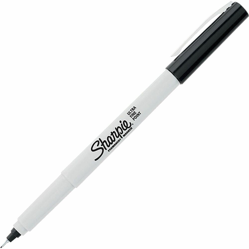 Image of Newell Brands Permanent Marker, Sharpie, Ultra-Fine, Black