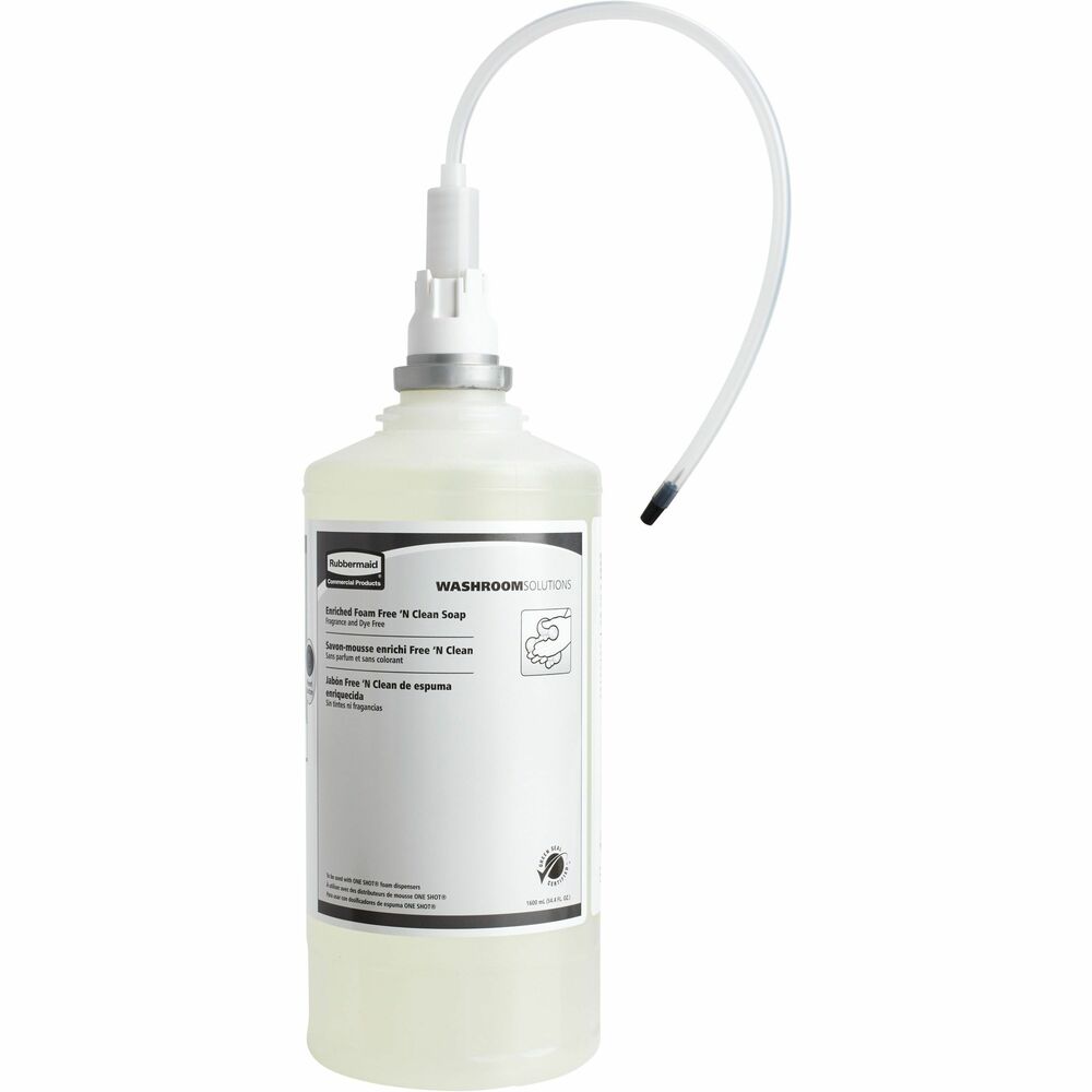 Image of Rubbermaid Commercial Products Foam Lotion Soap Disp.Refill, 1600mL, 4/CT, Fragrance Free