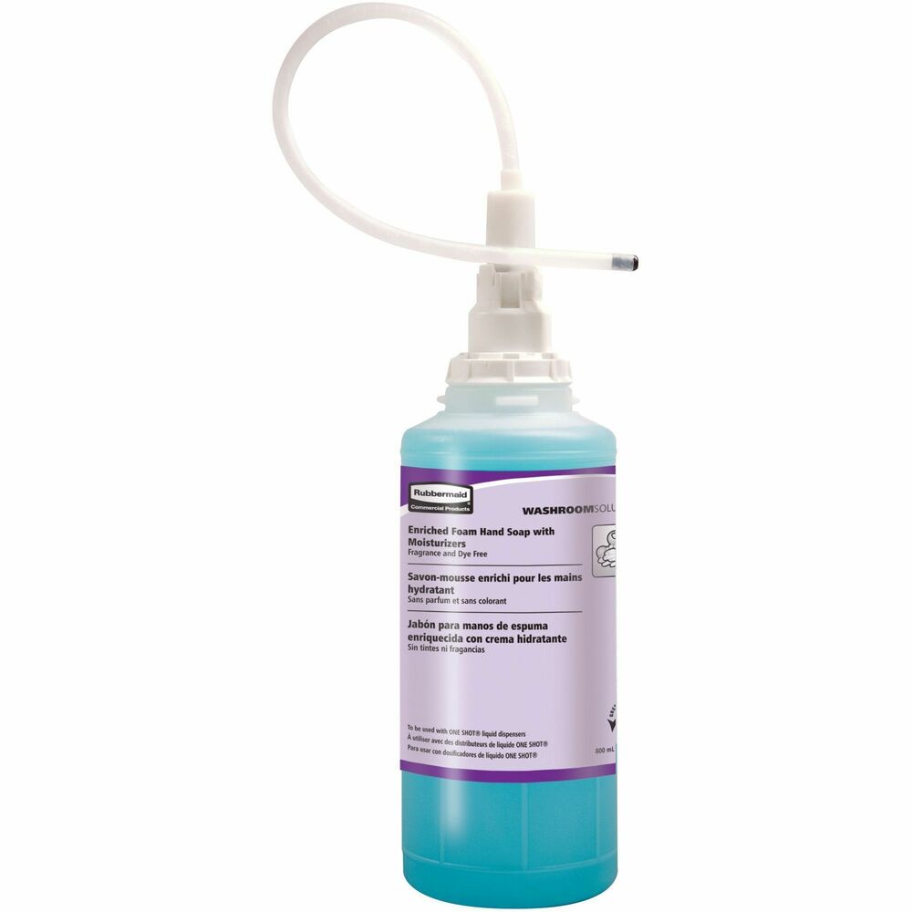 Image of Rubbermaid Commercial Products Hand Soap Refill,Moisturizing,1-Shot,800mL,4/CT,Citrus