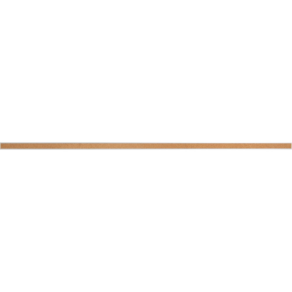 Image of Lorell Cork Bulletin Bar, 36", Self-Sealing Strip, Aluminum