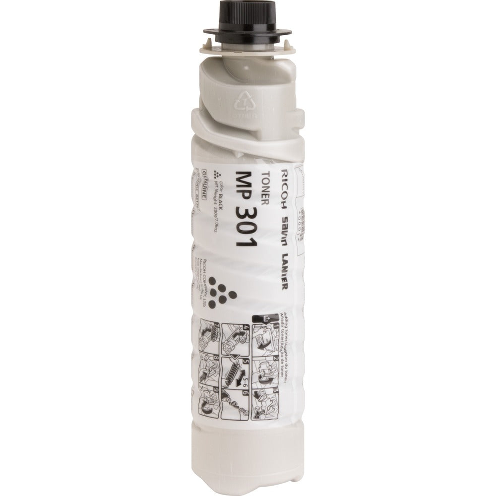 Image of Ricoh Office Products Toner Cartridge, f/ MP301SPF, 8000 Page Yield, BK